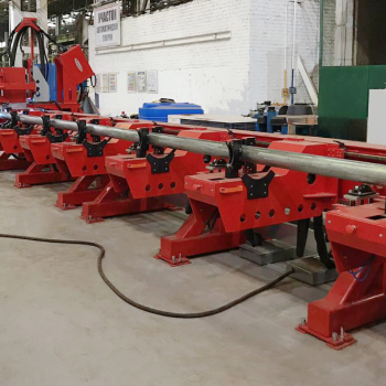 Автоматизированная установка для наплавки труб