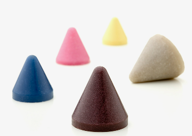 Наполнитель для галтовки Пластик Конус 20 мм FC Быстрая шлифовка