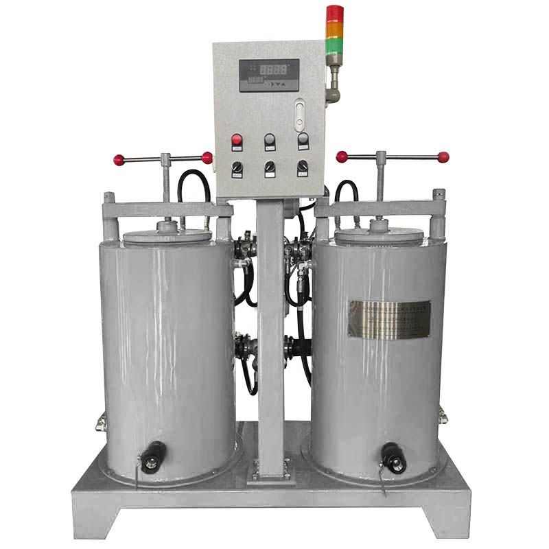 Двухканальная система фильтрации парафина