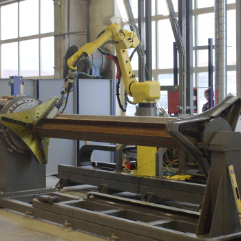 Роботизированный комплекс сварки шнеков