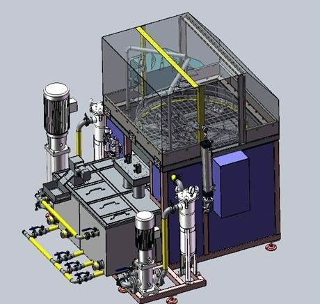 Мойка с роторным распылителем BK-120BP