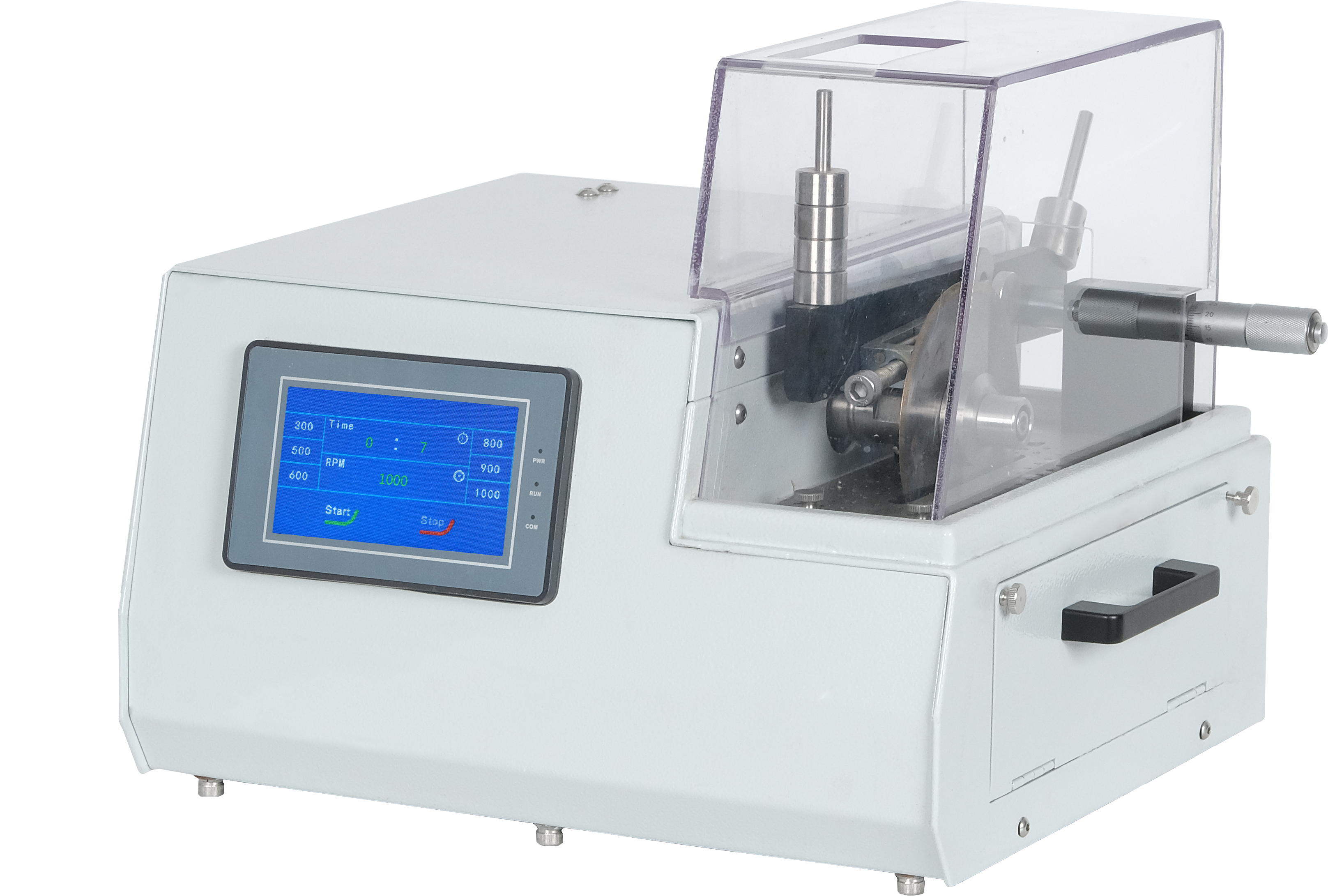 HQG-100D Низкоскоростной прецизионный 
отрезной станок