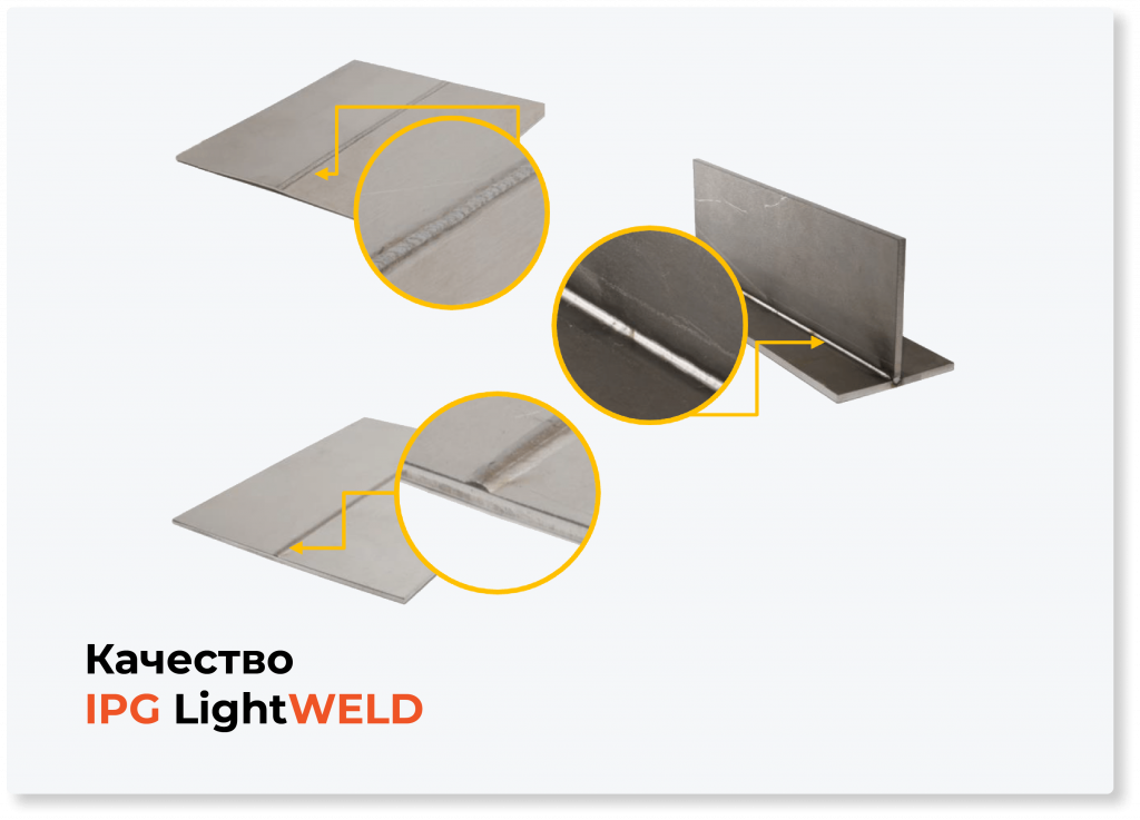 Качество IPG LightWELD