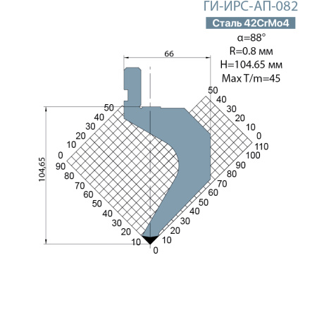Пуансон Promecam-Amada ГИ-ИРС-AП-082
