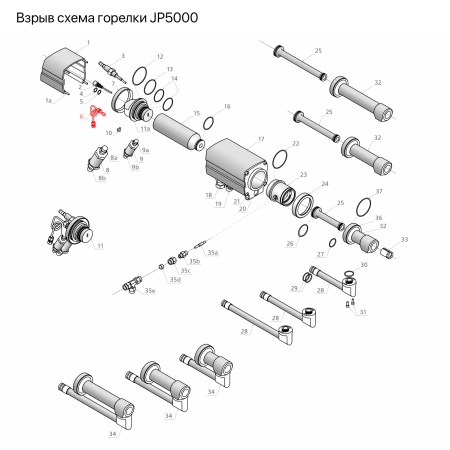 IRS-201090 Трубка датчика давления в сборе