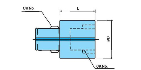 Удлинитель для расточной головки CK66-60