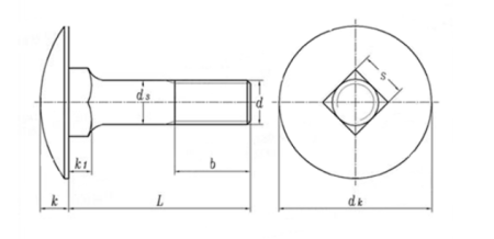 DIN 603 чертеж