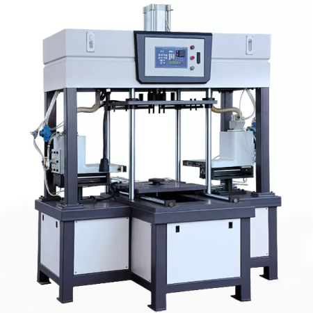 Автоматическая пескострельная стержневая машина с двойной головкой и выдвижным столом DLZS8080SB