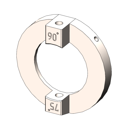 Держатель инжектора двухместный 90°/90°