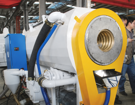 Линия спирального кабельного канала HDPE