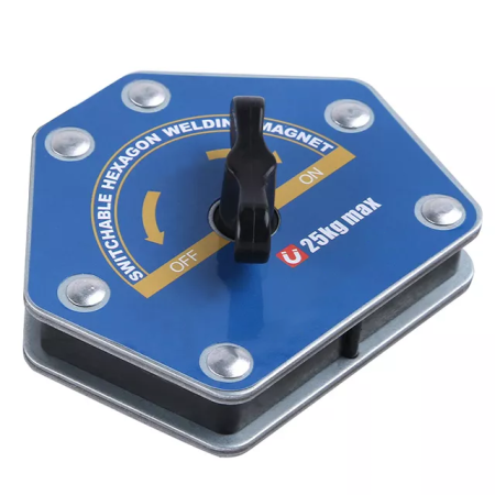 MPH-M4M Многосторонний магнитный фиксатор повышенной мощности для сварочных работ с переключателем, усилие 30–40 кг
