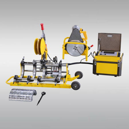 AWP-AM-200Q Автоматический аппарат для стыковой сварки HDPE 63-200 мм, с регистратором данных