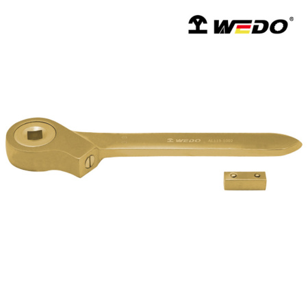 Ключ 12-гранный накидной с трещоткой искробезопасный AL119-1006