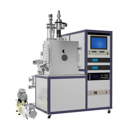 Трехмагнетронная комбинированная установка напыления (2DC/1RF) + 2 термических испарителя