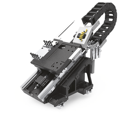 Токарный станок с наклонной станиной с ЧПУ IRT-iT 35