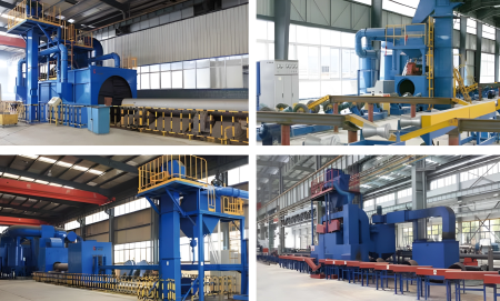 S-T1200 Конвейерная дробеметная установка