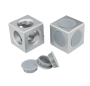 Трехсторонний кубический соединитель A40 для алюминиевых профилей, ALF-SC40TT
