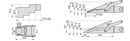 HTW-16H Гидравлический разжимной клин 16 тонн