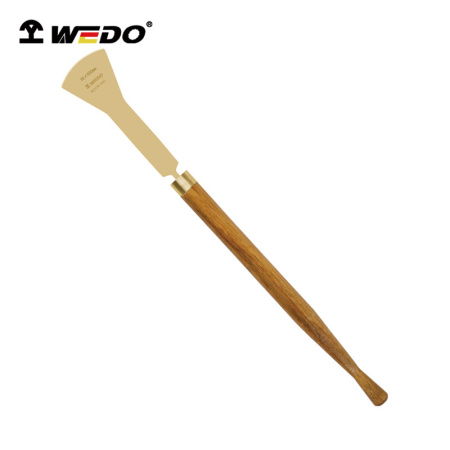 Скребок с деревянной рукояткой искробезопасный AL212B-1002