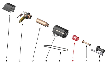 IRS-00100783 JP-5000 Корпус промежуточный с кольцом