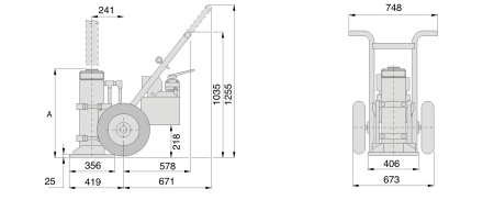 HT-HJS50 Гидравлический подъемник 50 тонн