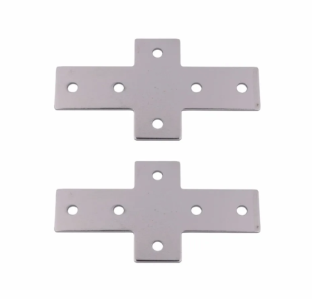 Четырехсторонний внутренний угловой соединитель М8 для алюминиевых профилей, серия 50, ALF-IC50-Q