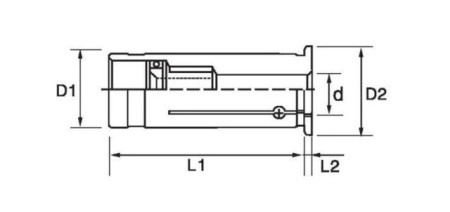 Цанга для гидравлического патрона YHM20-15