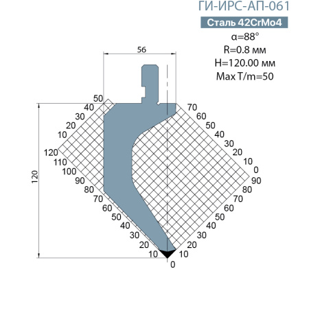 Пуансон Promecam-Amada ГИ-ИРС-AП-061