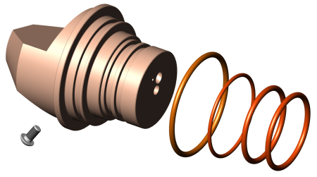 IRS-00100808 JP-5000 Задняя часть горелки в сборе