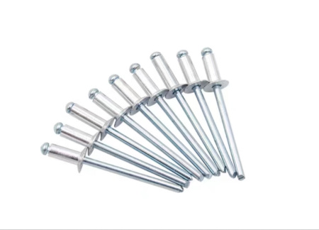 Потайной бортик стандартная заклепка