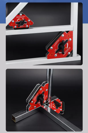 MPH-12M Многосторонний магнитный фиксатор для сварочных работ с одиночным переключателем, усилие 42 кг