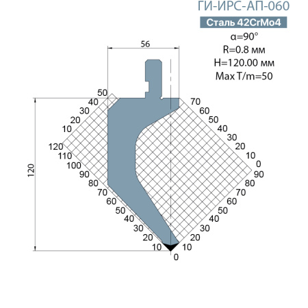 Пуансон Promecam-Amada ГИ-ИРС-AП-060