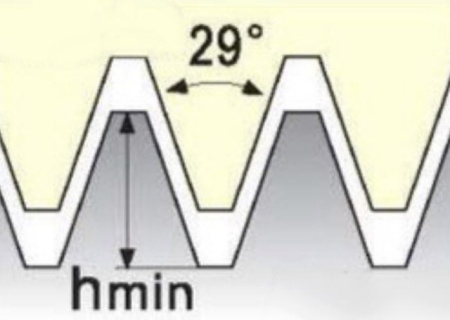 Резьбовая твердосплавная сменная пластина 16IR/L 16ACME