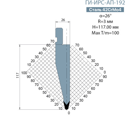 Пуансон Promecam-Amada ГИ-ИРС-AП-192