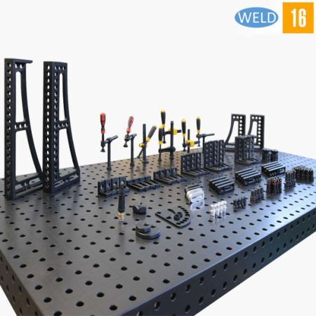 3Д сварочная плита с плазменной азотацией 1500x1000x100 С161510