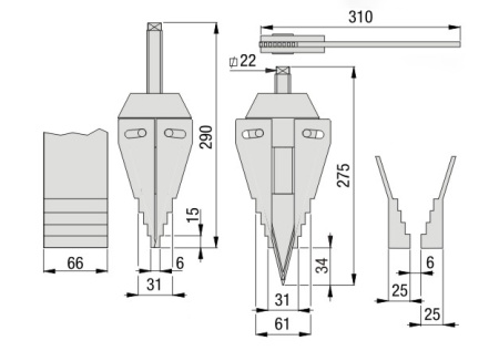 HTM-8 Механический разжим 8 тонн