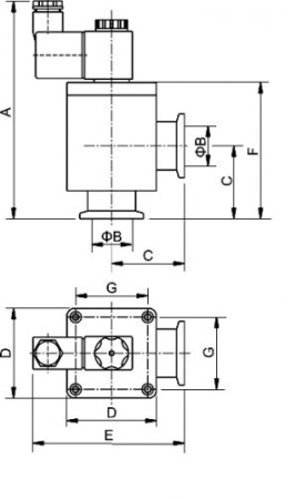 Клапан напуска GYC-JQ40/KF
