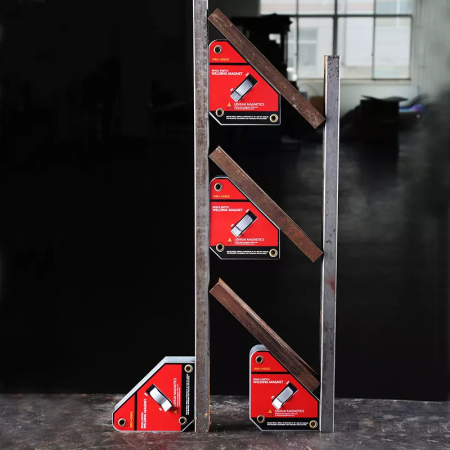 MPH-4590S Магнитный фиксатор для сварочных работ с одиночным переключателем, усилие 30 кг