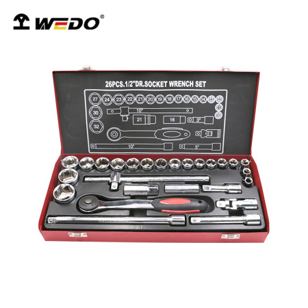 Набор головок торцевых 1/2" - 26 предметов WD157D