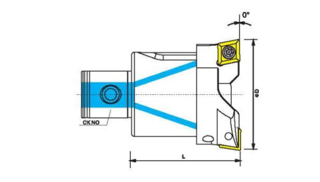 Черновая расточная головка TWN58-110CKB6(A)