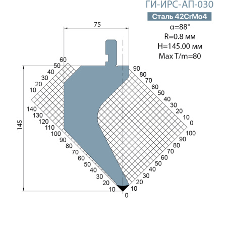 Пуансон Promecam-Amada ГИ-ИРС-AП-030