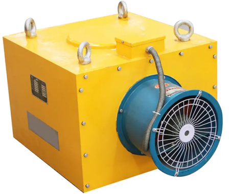 DM-PS-AC-1/90 Магнитный сепаратор подвесной круглый с воздушным охлаждением