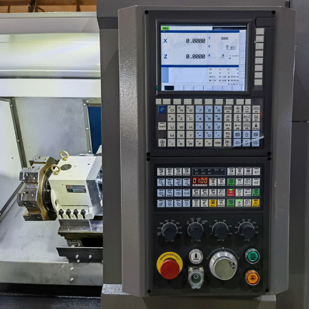 Токарный станок с наклонной станиной с ЧПУ IRT-iT 50