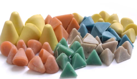 Наполнитель для галтовки Пластик TET Пирамида 60 мм LC Легкая шлифовка