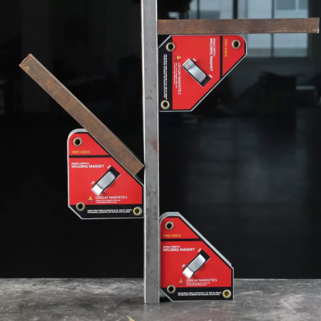 MPH-4590S Магнитный фиксатор для сварочных работ с одиночным переключателем, усилие 30 кг