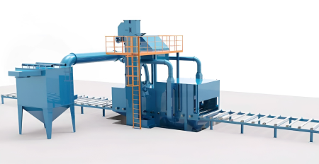 S-6915 Рольганговая дробеметная установка для листов и профилей