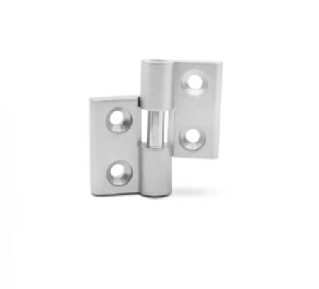 Петля алюминиевая разъемная М6 для алюминиевых профилей, серия 30, правая, ALF-L30-SR