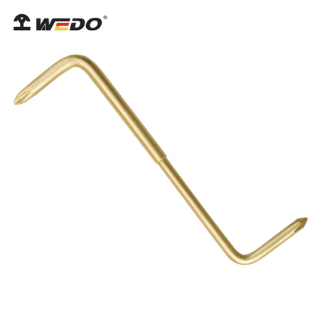 Отвертка крестовая Philips изогнутая искробезопасная AL259A-1002