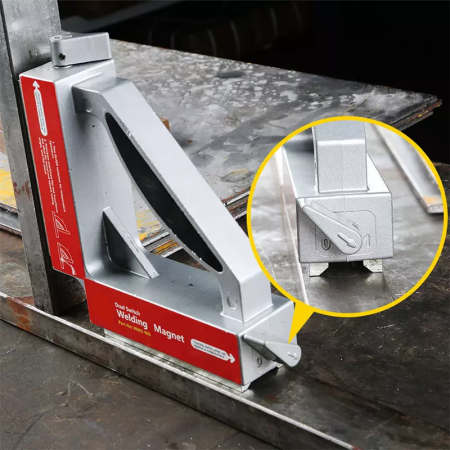 MPH-90S Магнитный фиксатор для сварочных работ с двойным переключателем, усилие 50 кг