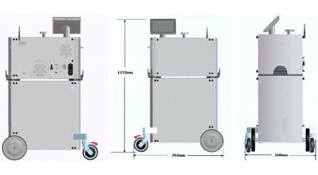 Настольный портативный гелиевый течеискатель Agilent HLD MD30